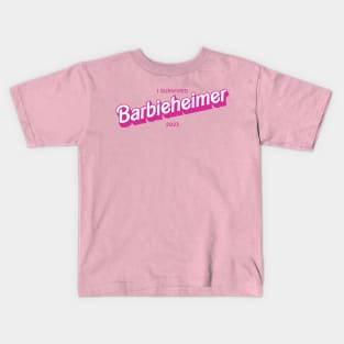 I Survived Barbieheimer Kids T-Shirt